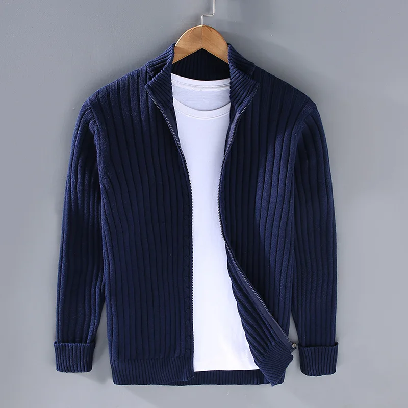 Valenzora | Merino-Cardigan mit Reißverschluss