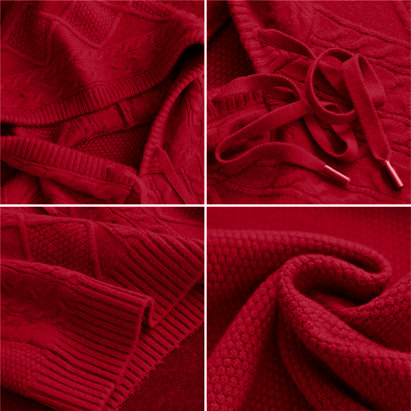 Valenzora | Jacquard Hoodie
