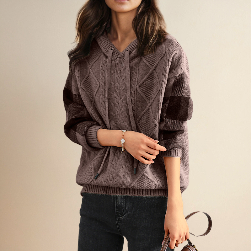 Valenzora | Jacquard Hoodie