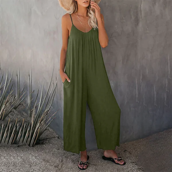 Valenzora | Summer jumpsuit with pockets