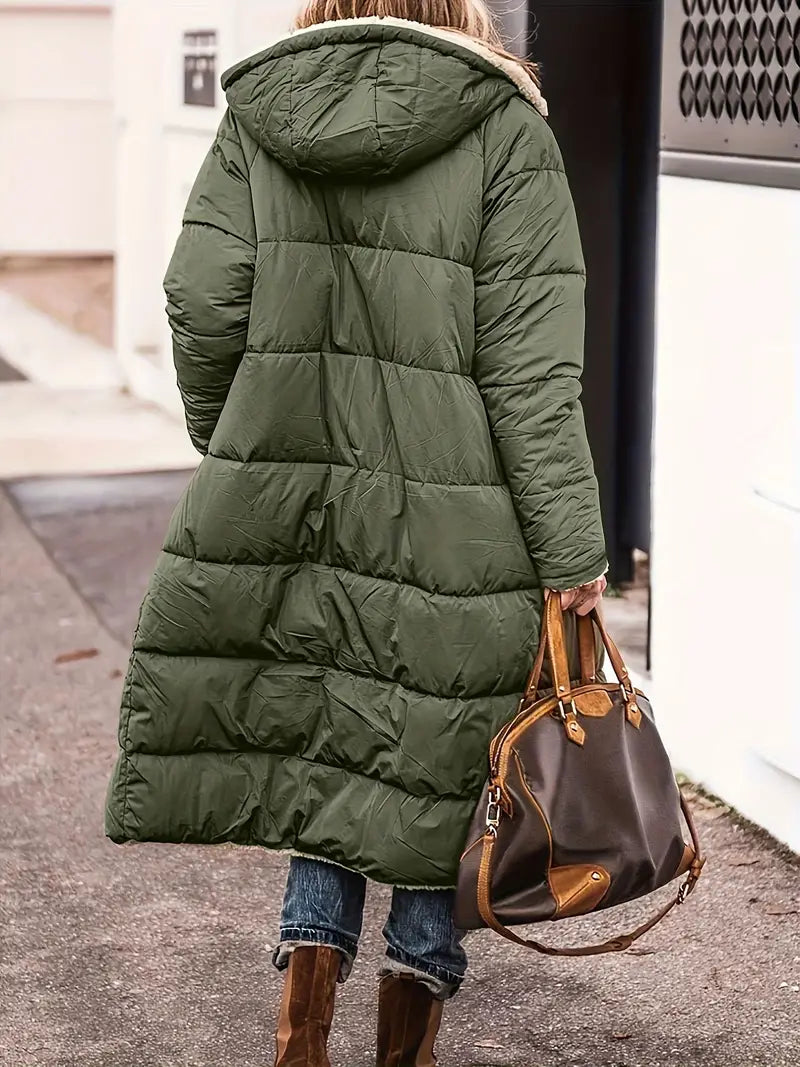 Valenzora | Reversible fleece puffer jacket
