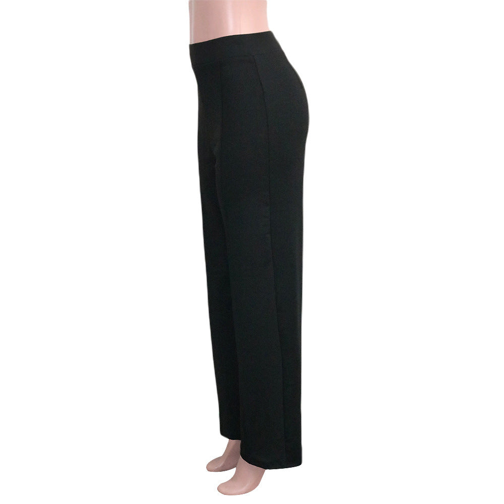 Valenzora High-waisted bell-bottom trousers