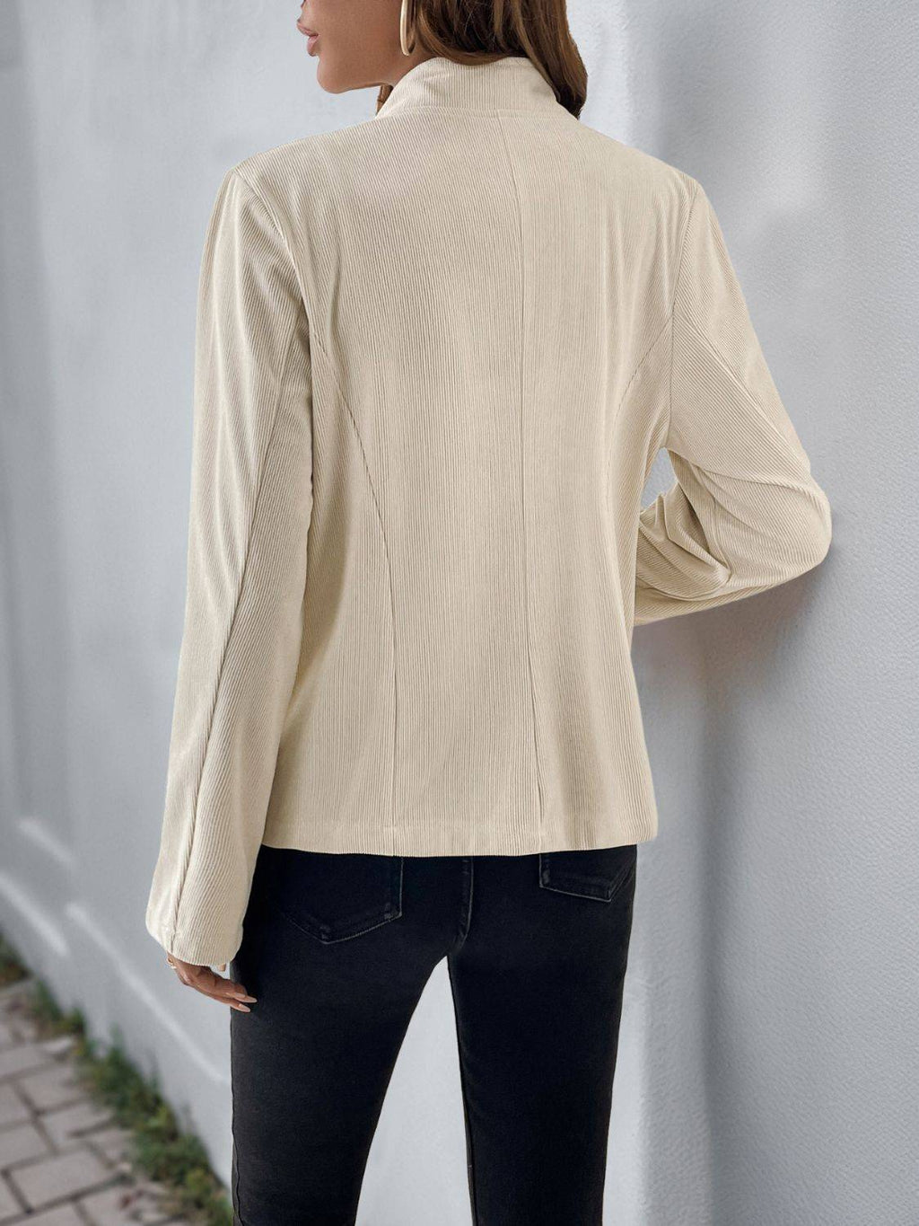 Valenzora | Perfekte Jacke mit Stehkragen und Knopfleiste