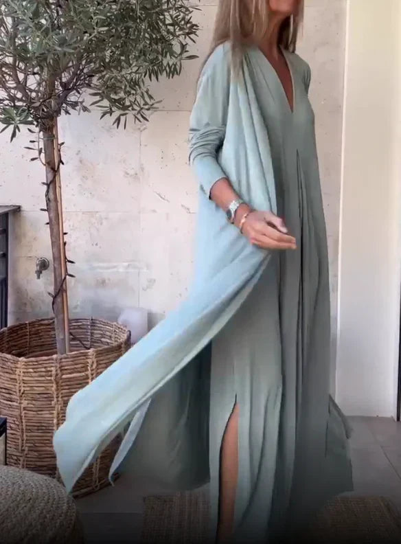 Valenzora | Lässiger einfarbiger Cardigan