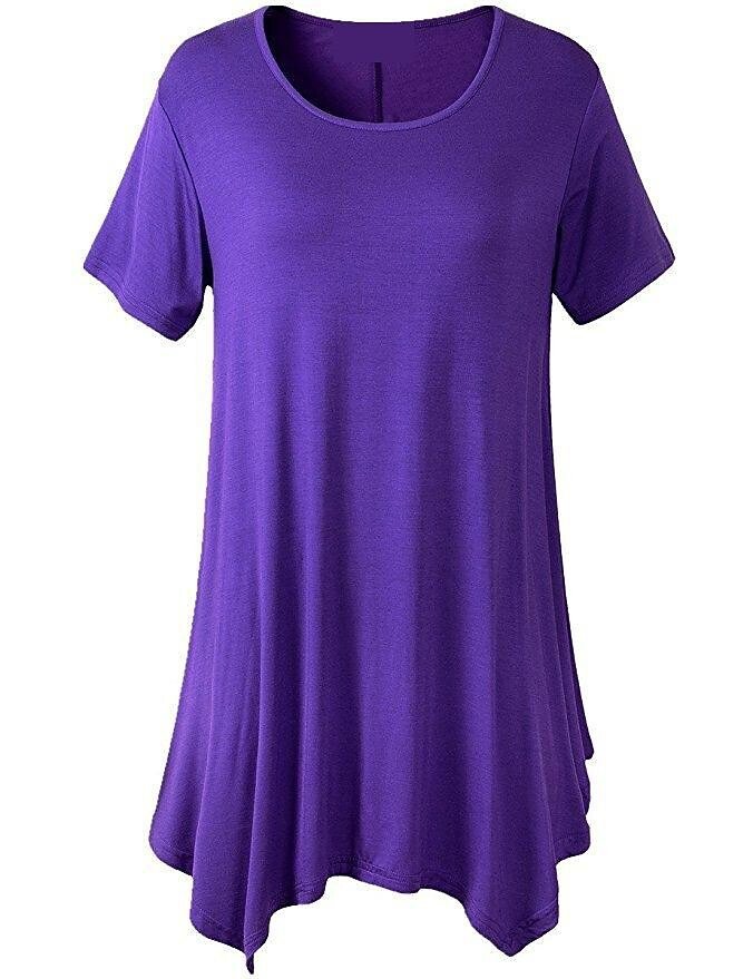 Valenzora | Summery loose fit T-shirt with short sleeves