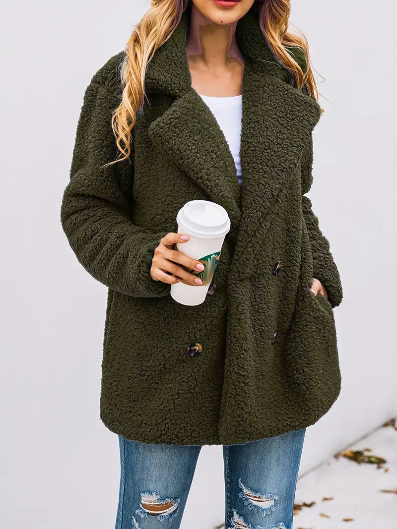 René | Luxury teddy jacket for the cold season