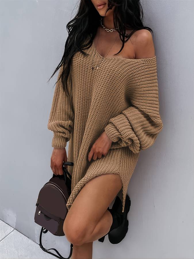 Valenzora - Oversized Knit Dress