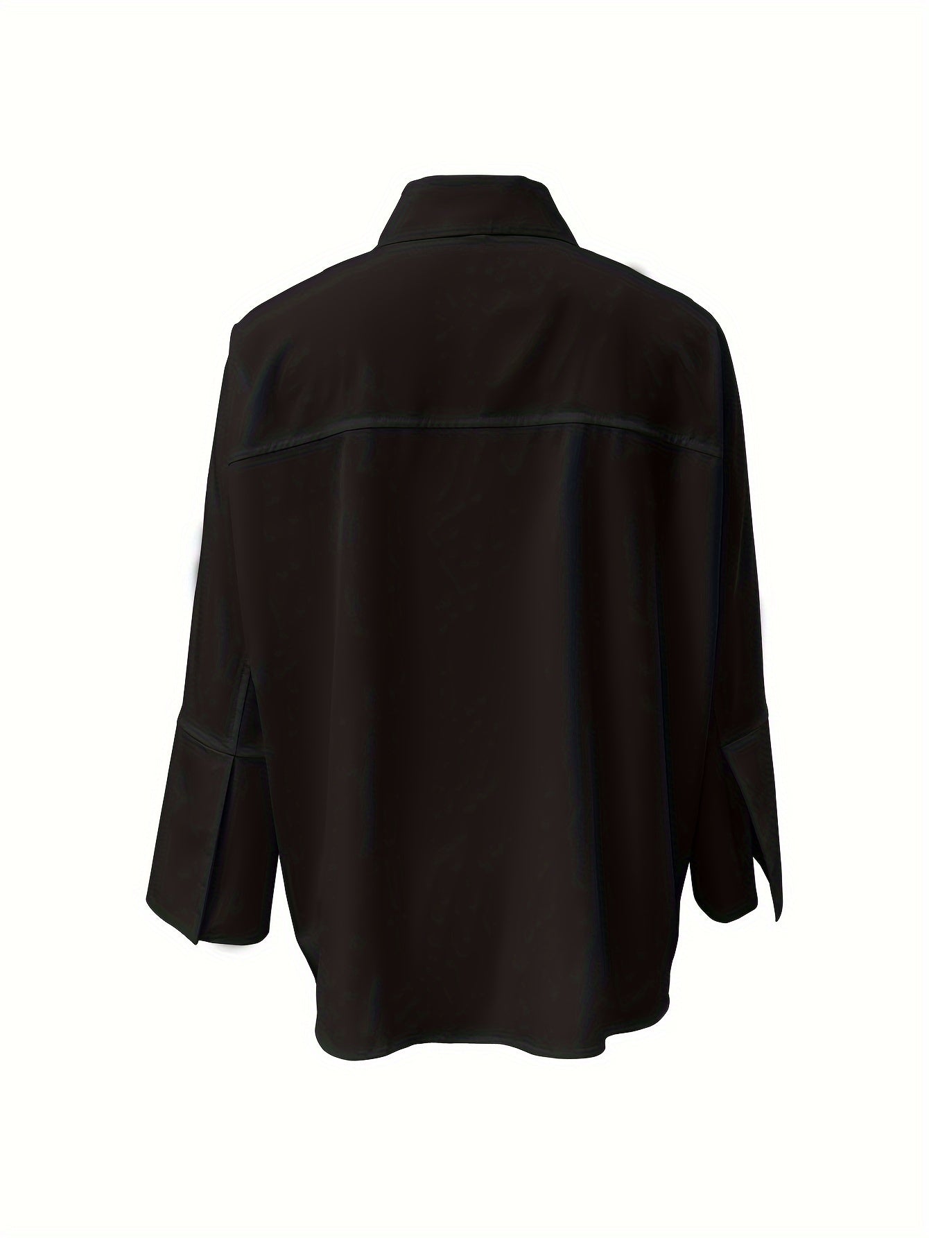 Valenzora | Timeless collared shirt with long cuffed sleeves