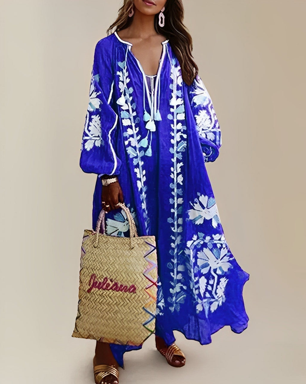 Valenzora | Retro Boho Loose Dress