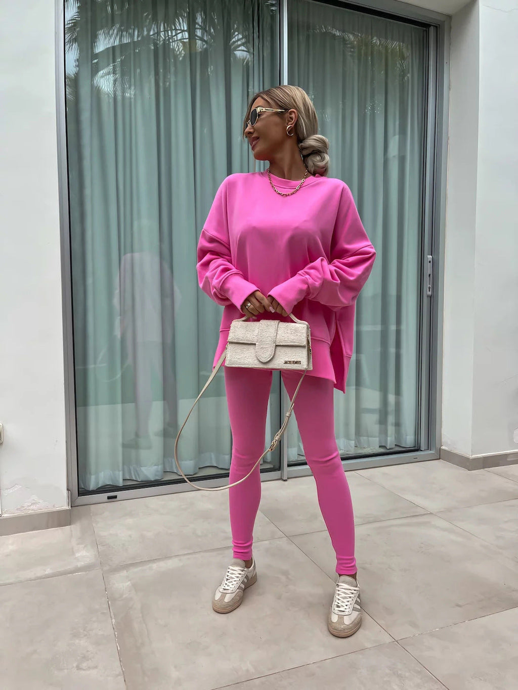Valenzora | Damen Anzug im Relaxed-Stil mit langen Ärmeln – Winter-Set