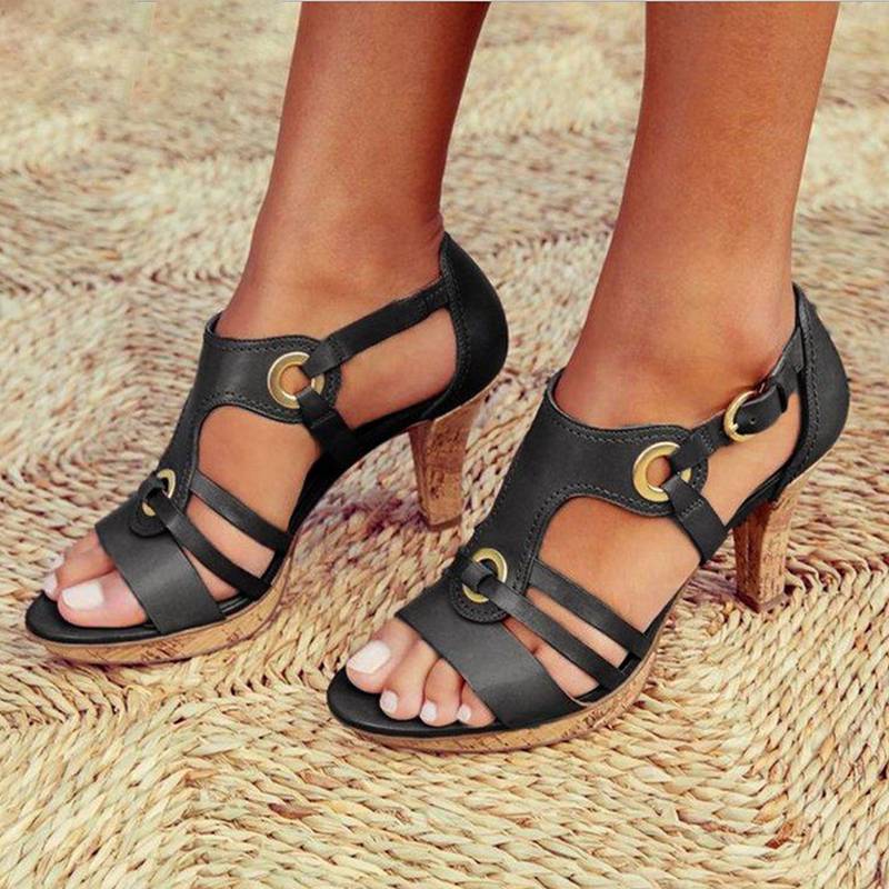 Valenzora | PU leather bohemian style sandal