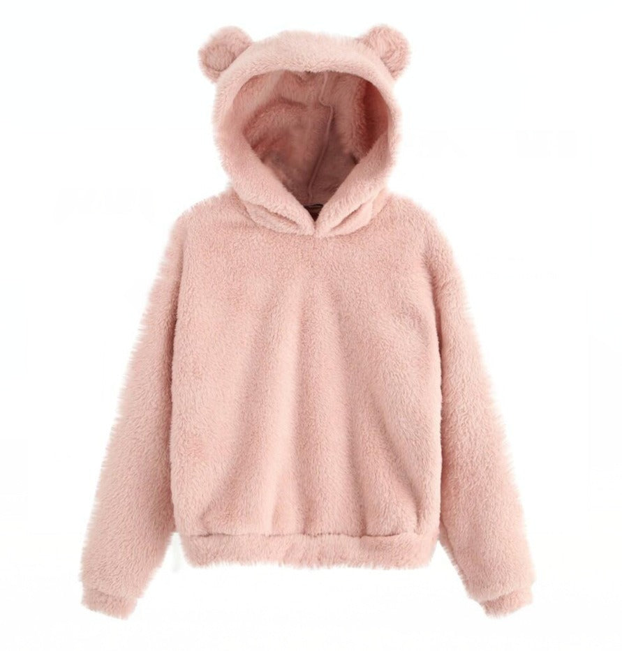 Valenzora | Warmer Kapuzenpullover mit Ohren