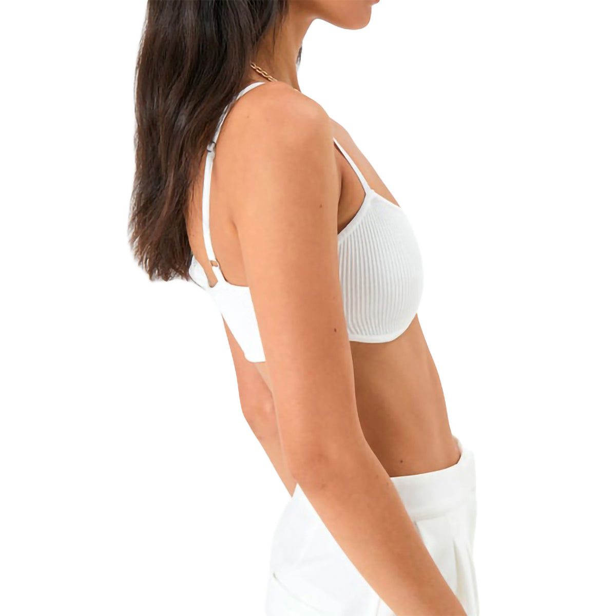 Valenzora | Round neck spaghetti strap bra
