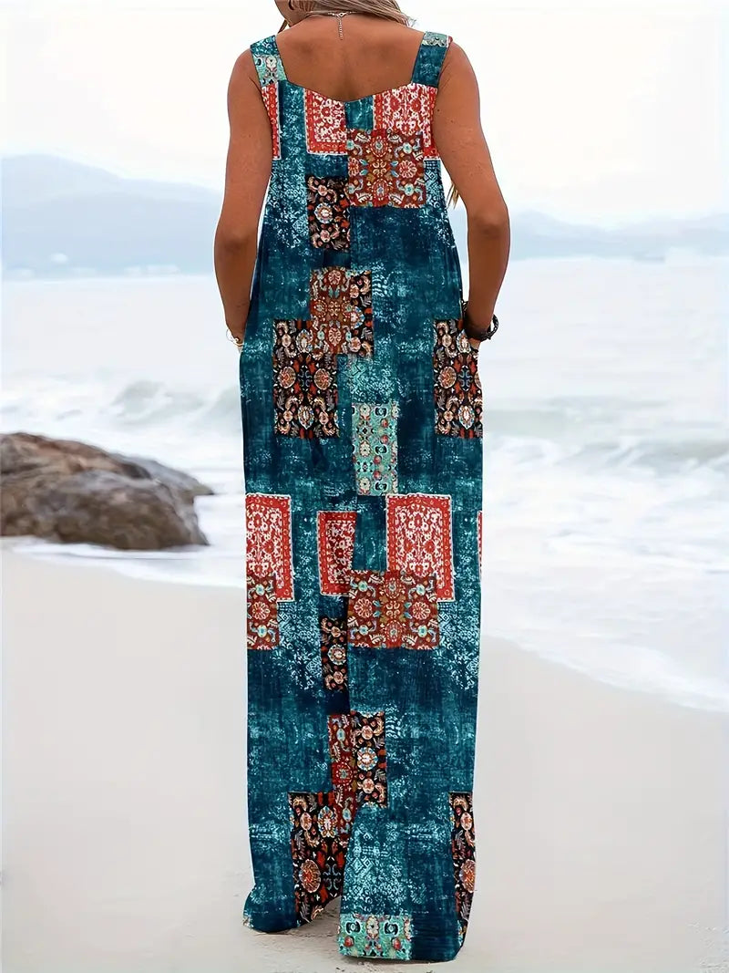 Valenzora | Colorblock jumpsuit with fashion elements