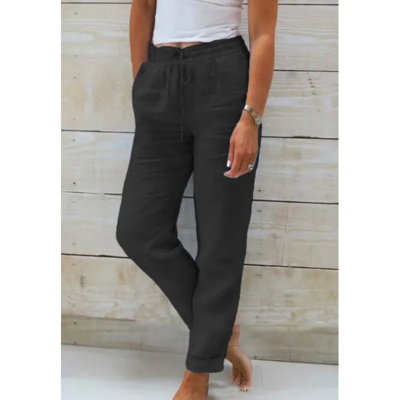 Valenzora | Stylish linen trousers for women