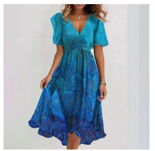 Valenzora | Women's dress with V-neck