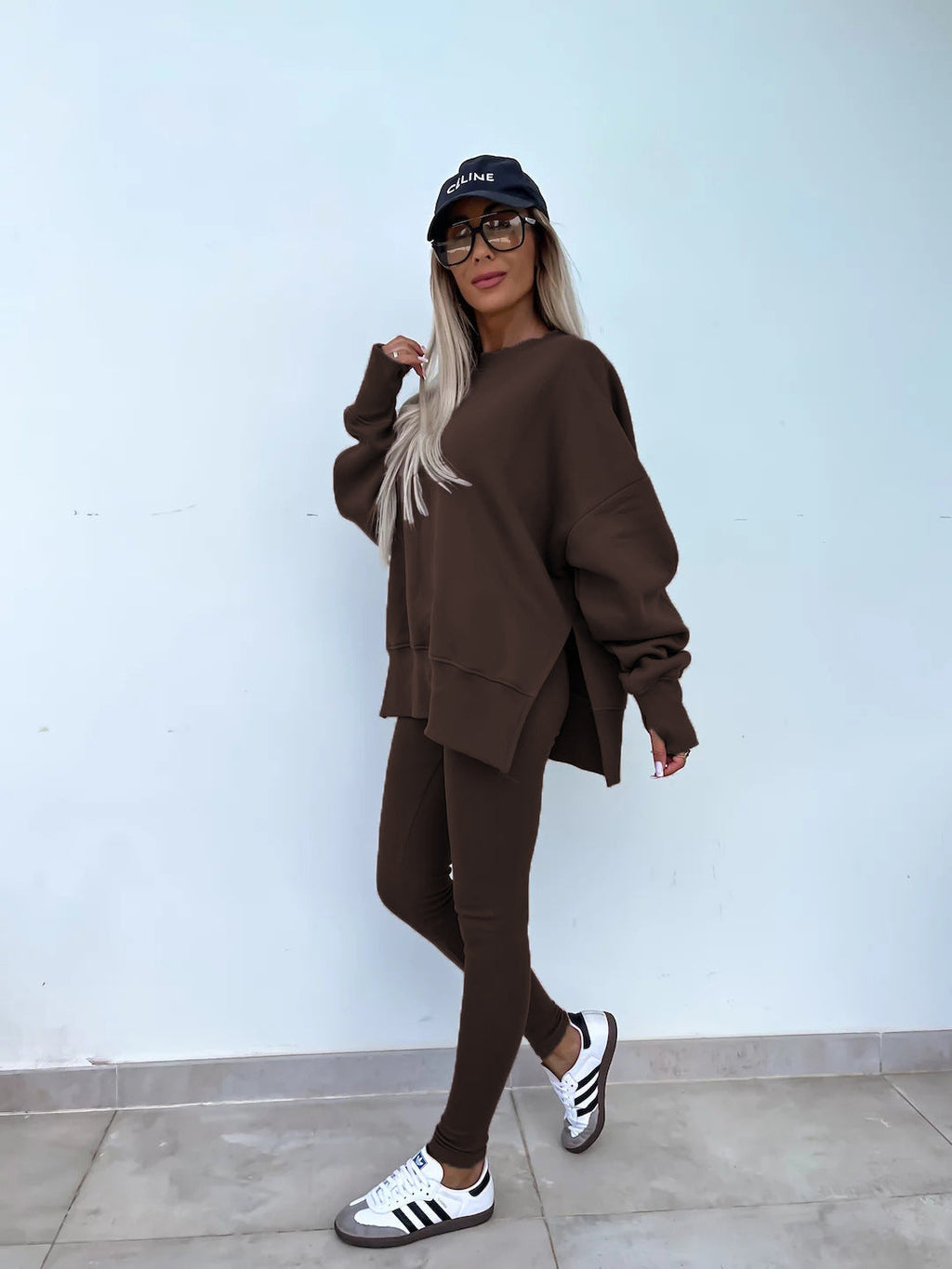 Valenzora | Damen Anzug im Relaxed-Stil mit langen Ärmeln – Winter-Set