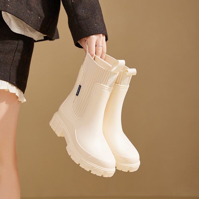Valenzora | Gummistiefel - Wasserdicht mit rutschfester Sohle, perfekt für regnerisches Wetter