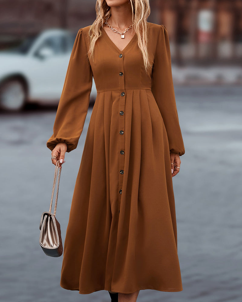Noa™ – Elegantes Herbstkleid