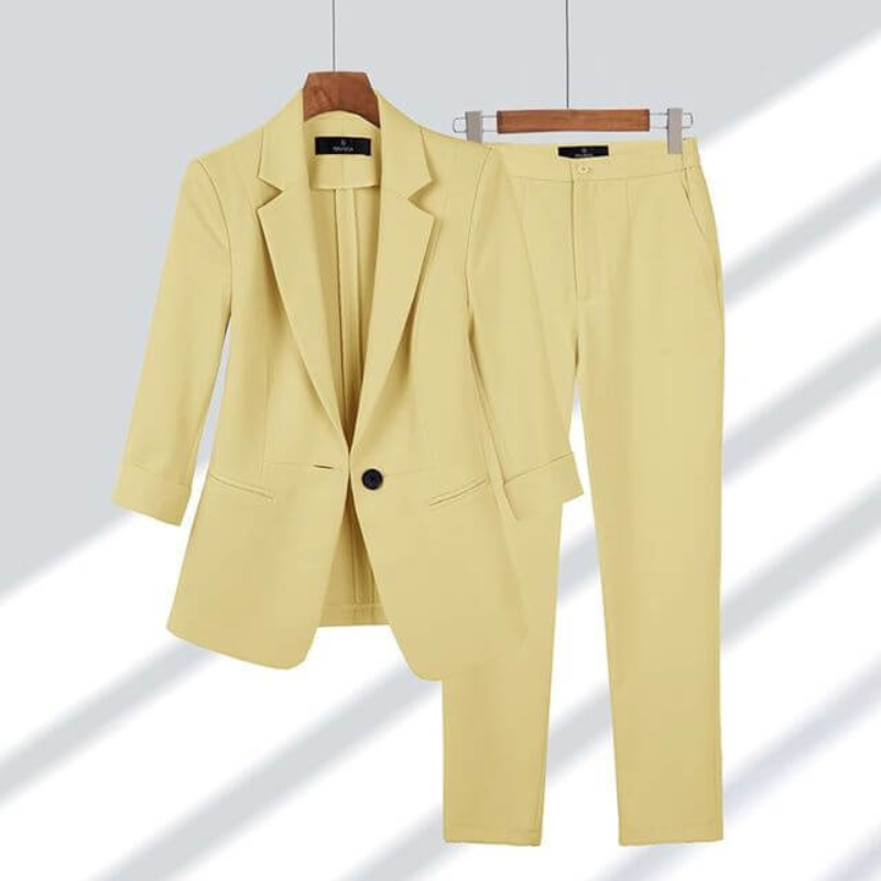 Valenzora | Damen Anzug-Set Elegantes Business-Outfit