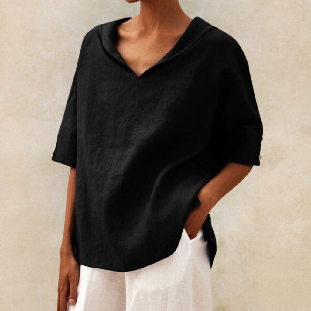 Valenzora | Elegant Linen Shirt for Summer