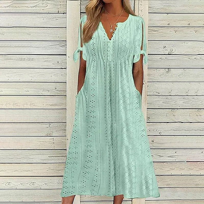 Valenzora | Elegant midi summer dress