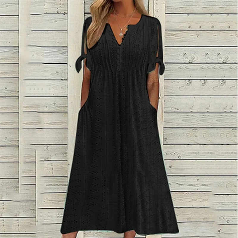 Valenzora | Elegant midi summer dress