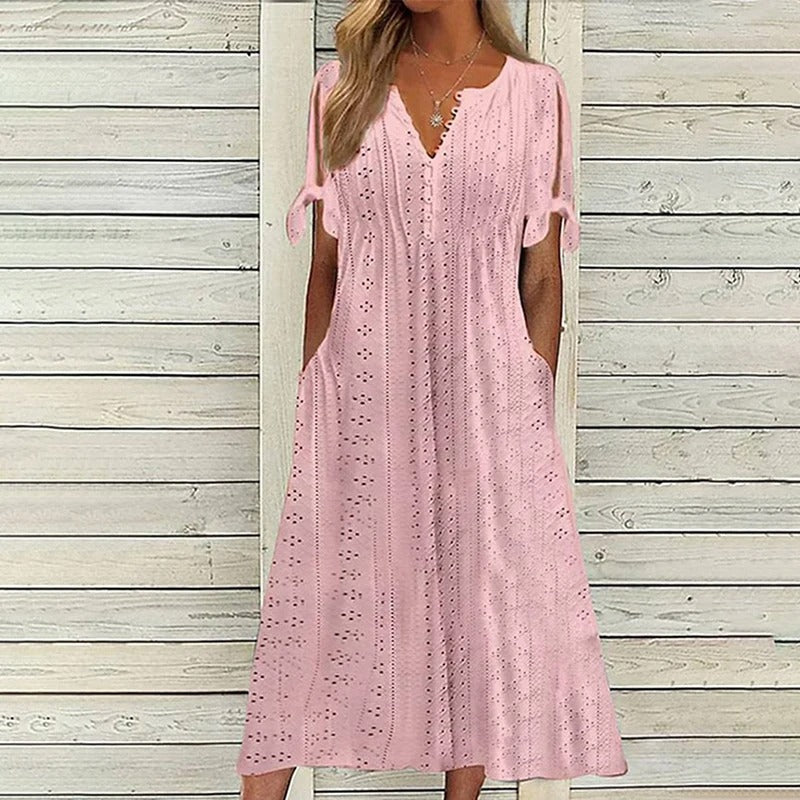 Valenzora | Elegant midi summer dress