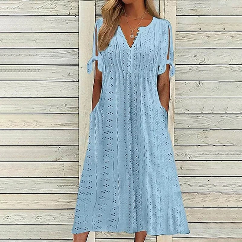Valenzora | Elegant midi summer dress