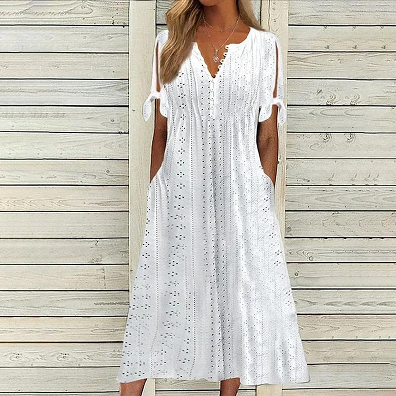Valenzora | Elegant midi summer dress