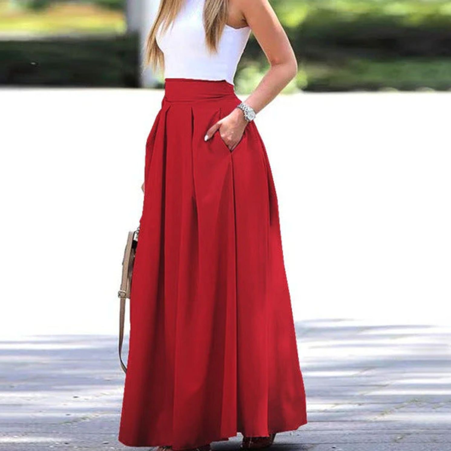 Valenzora | Elegant long summer skirt