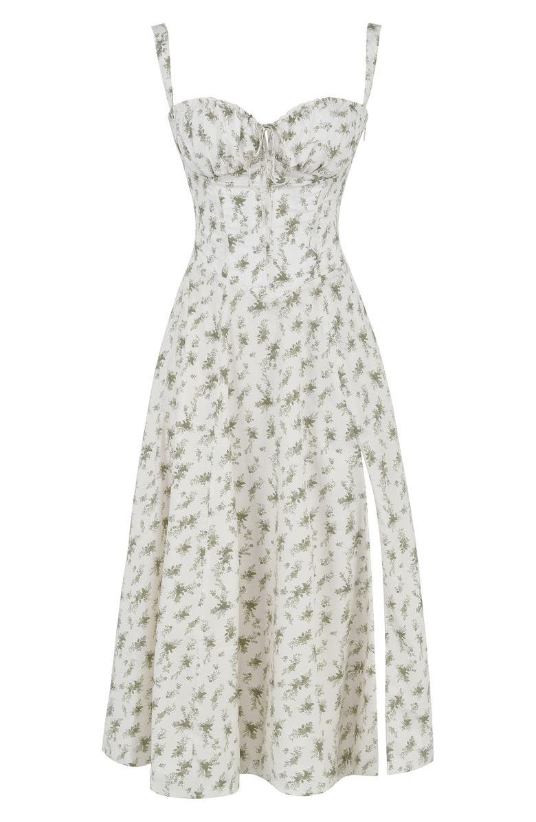 Valenzora | Summery Midi Dress with Straps & Slit - Airy, Elegant & Perfect for Warm Days