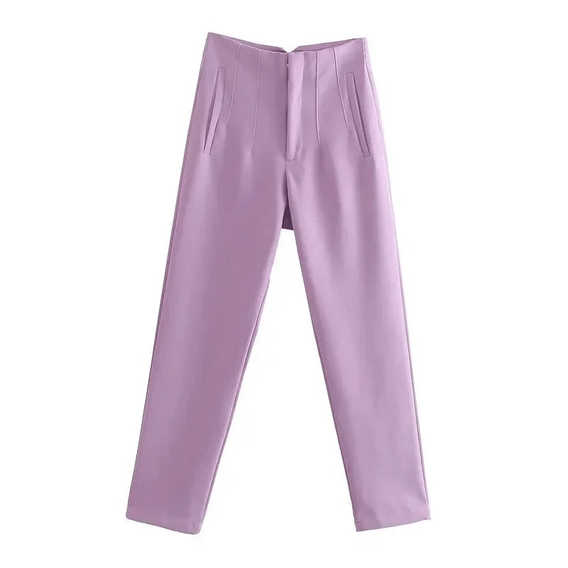 Valenzora | Stylish women's trousers, classic chic trousers