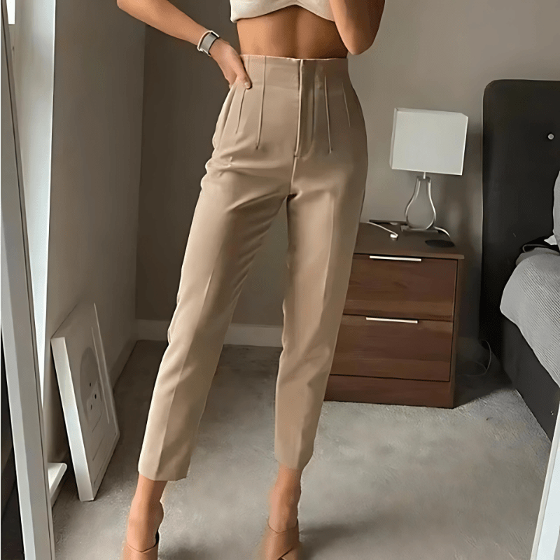Valenzora | Stylish women's trousers, classic chic trousers