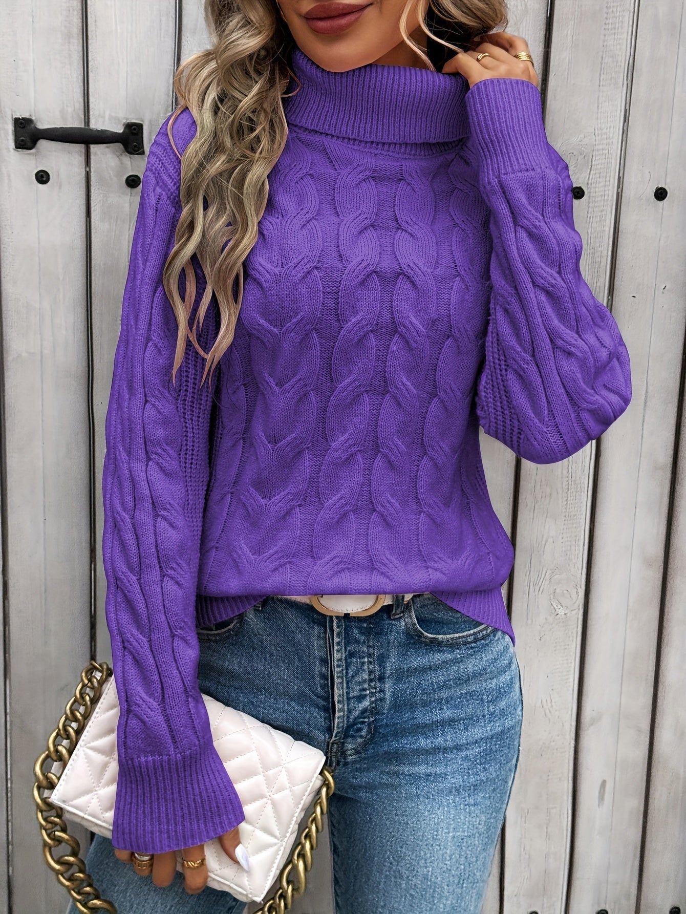 Valenzora | Strickrollkragenpullover
