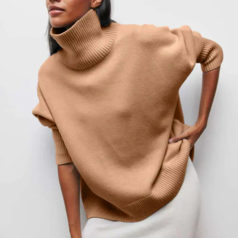 Valenzora | Warmer Rollkragenpullover im schlichten Design für Damen