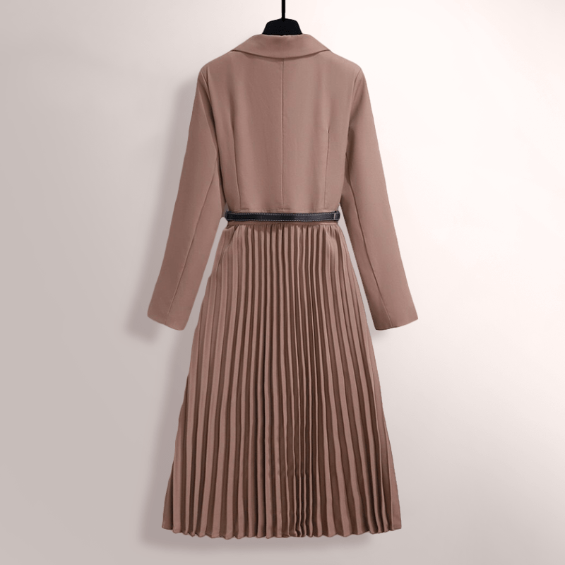 Valenzora | Classic pleated skirt women's dress Timeless elegance