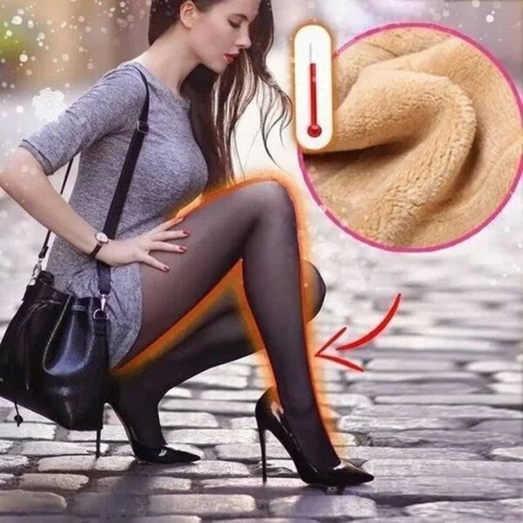 Valenzora | Warm super-stretch plush tights