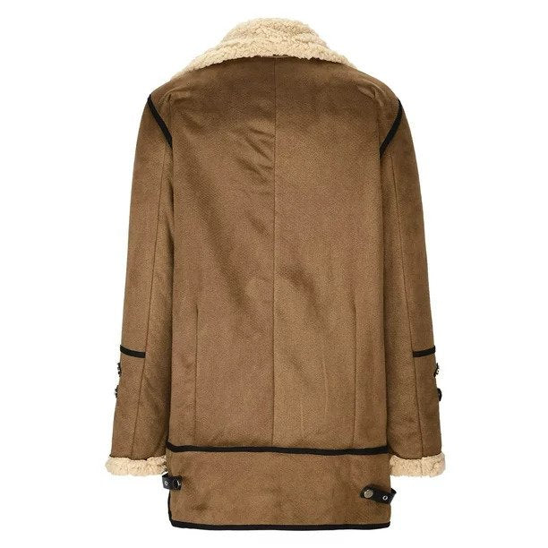 warme, kuschelig gefütterte Damenjacke