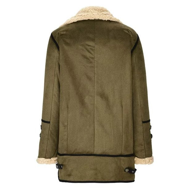 warme, kuschelig gefütterte Damenjacke