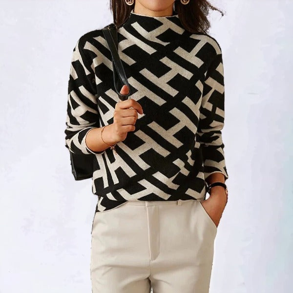 Lissie™ – Beautiful Geometric Sweater