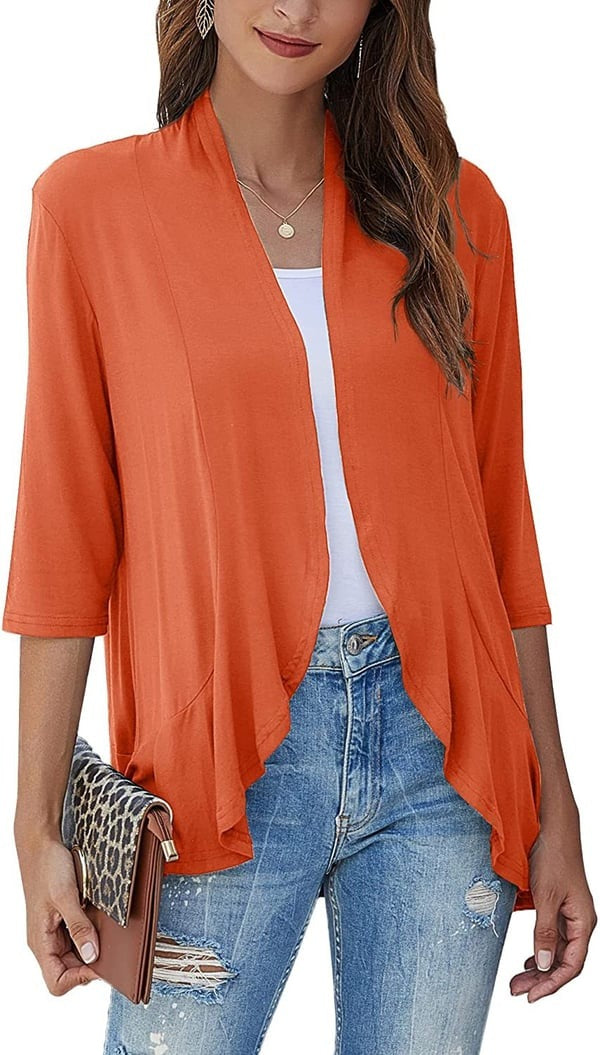 Valenzora | Elegant open-front women's jacket