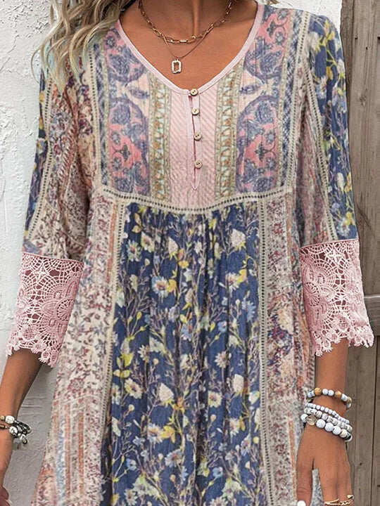 Valenzora | Airy Boho Dress with a Feminine Touch