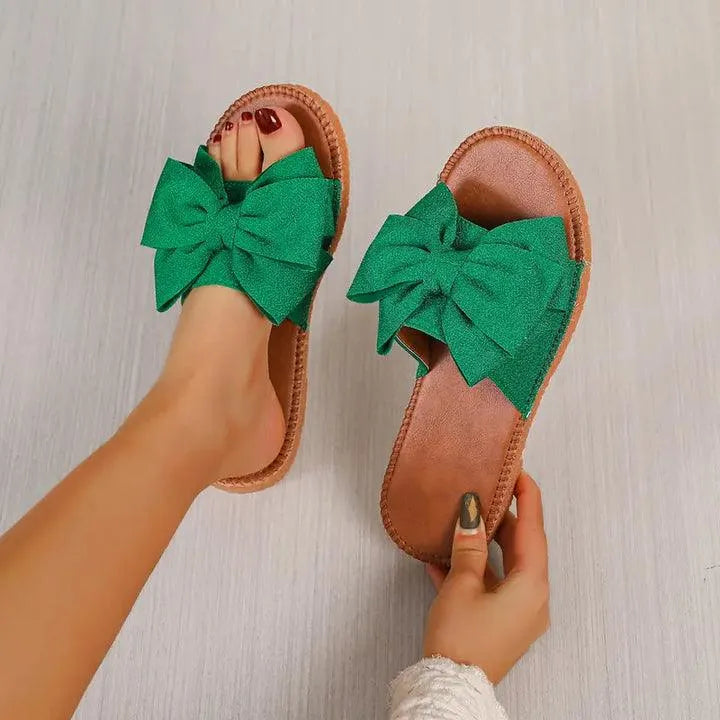 Valenzora | Comfortable Chic Flat Shoes with Bow