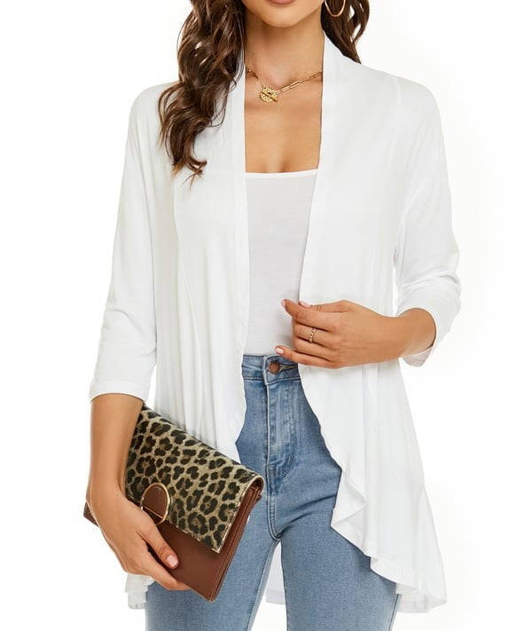 Valenzora | Elegant open-front women's jacket