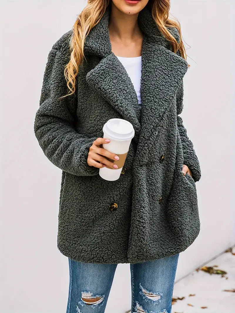 René | Luxury teddy jacket for the cold season