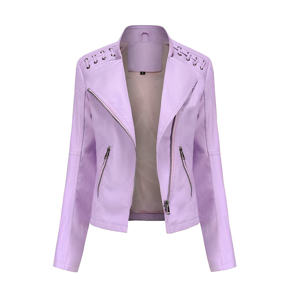 Valenzora Allrounder: Die ElegantAura Lederjacke