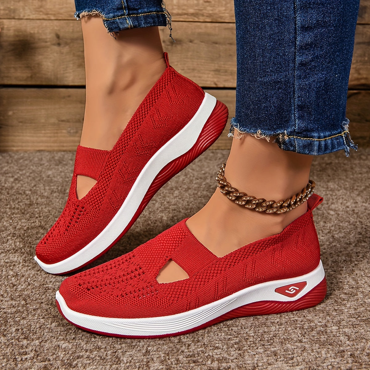 Valenzora | Breathable Orthopedic Slip-On Sneakers for Women