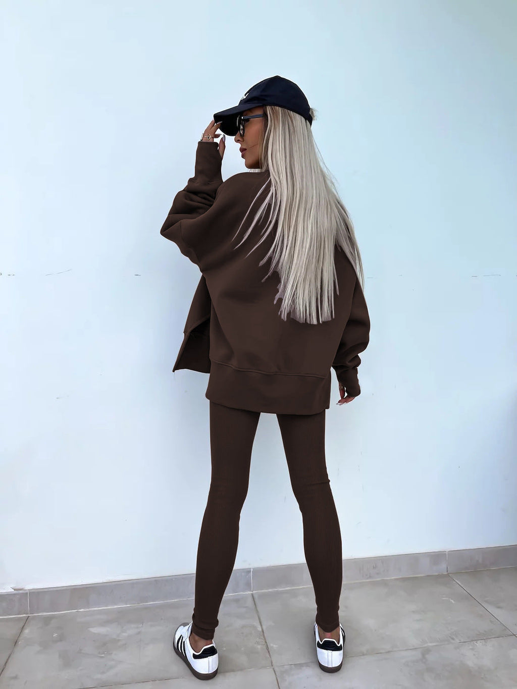 Valenzora | Damen Anzug im Relaxed-Stil mit langen Ärmeln – Winter-Set
