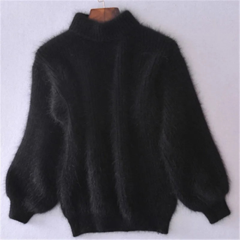 Valenzora | Locker gestrickter Damenpullover, einfarbig